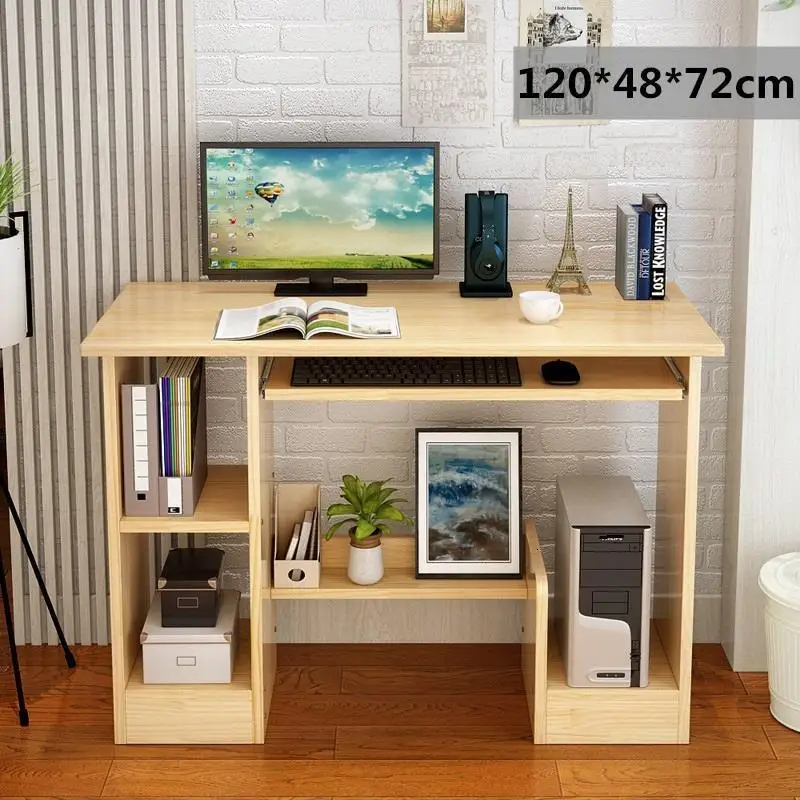 Dobravel стоящая кровать Меса Escritorio стенд Tafel офис Biurko Ретро деревянный компьютер ноутбук стол с книжной полкой