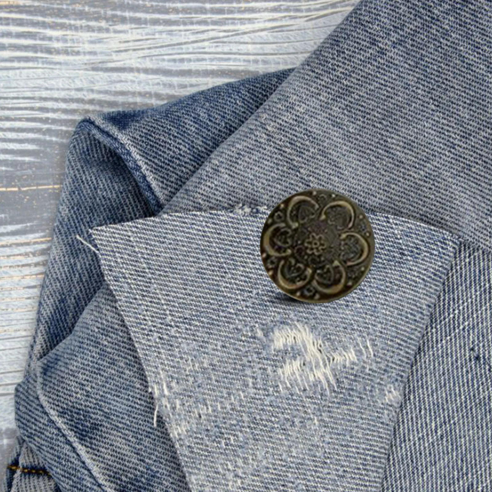 

2PCs Snap Fastener Metal Buttons For Clothing Jeans Perfect Fit Adjust Self Increase Reduce Waist Free Nail Twist Sewing Buttons