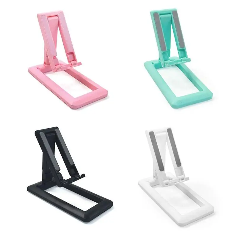 

Desktop Mobile Phone Holder Plastic Folding Lift Video Xiaomi Huawei Tablet Stand For iPhone Samsung Live M4X4