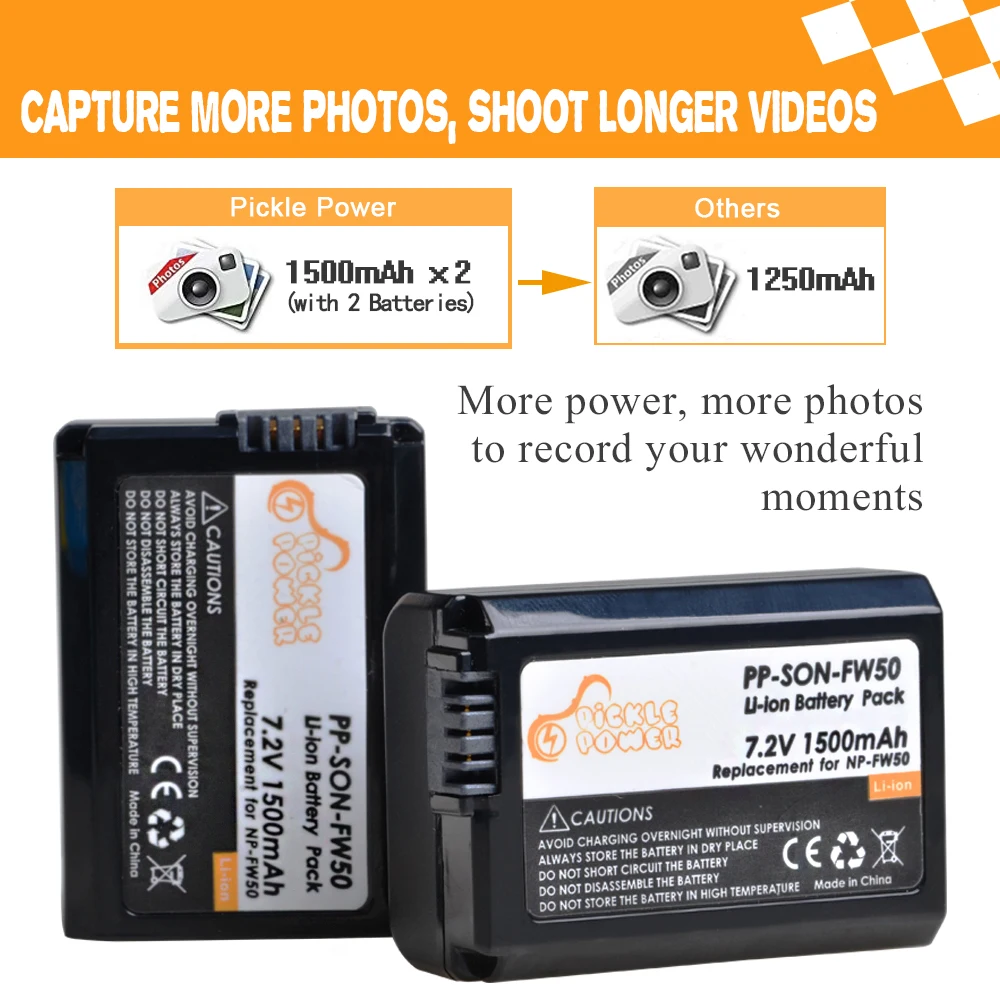 2 шт. двойное зарядное устройство USB для Sony Alpha a6500 a6300 a7 7R a7R II a7II|Цифровые