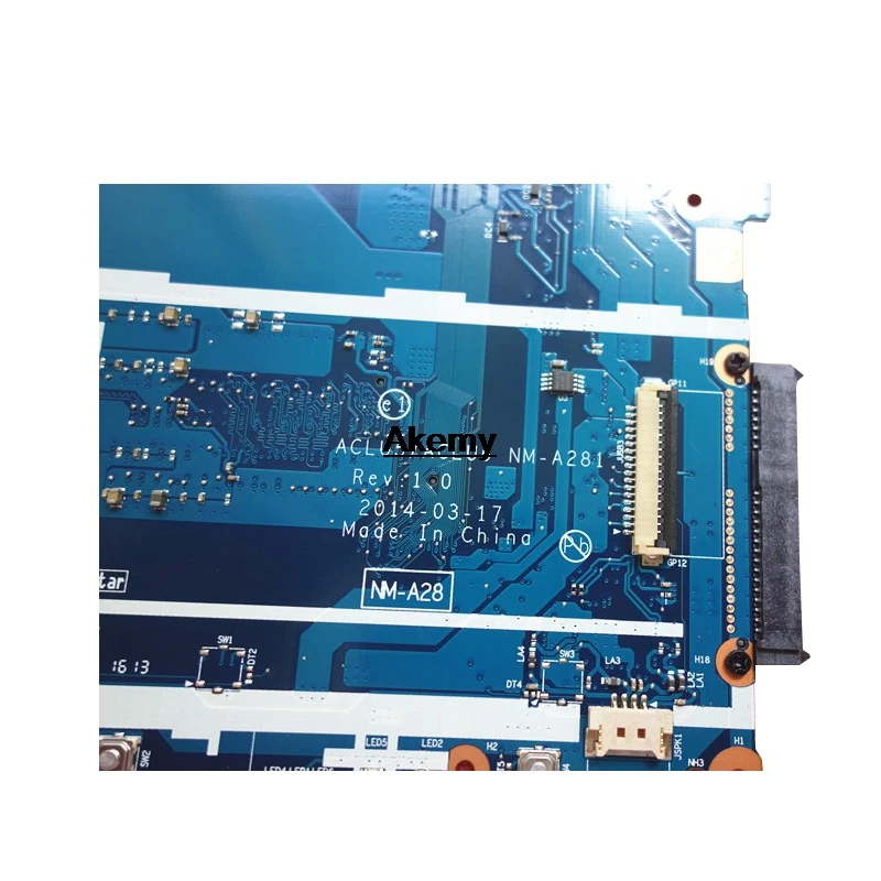 NM-A281 материнская плата для ноутбука lenovo G50-45 ACLU5/ACLU6 процессора amd A8-6410 + видеокарта