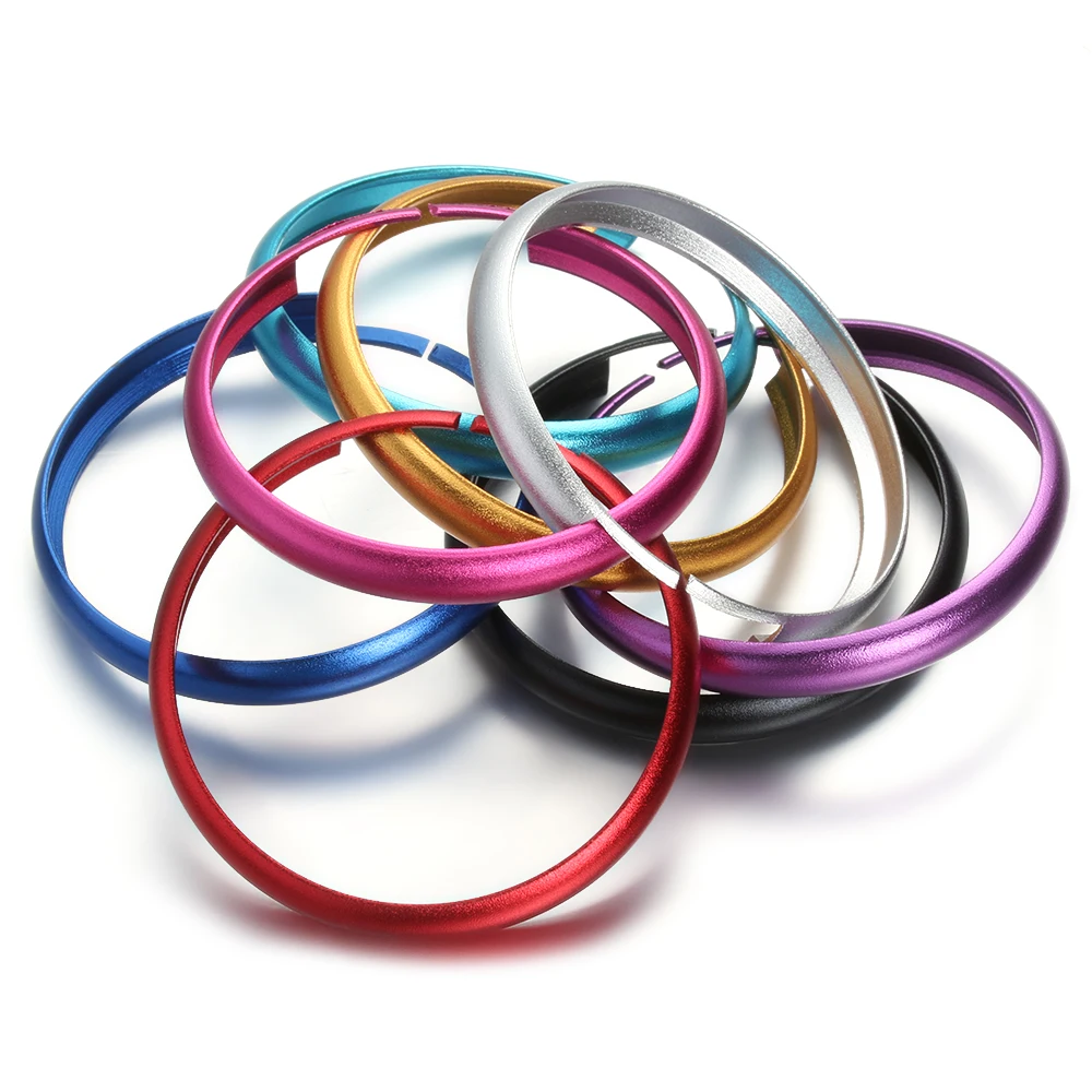 Новинка цепочка для ключей алюминиевый сплав брелок защитное кольцо ободок