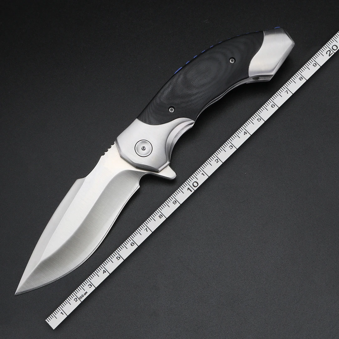 

Outdoor Pocket Knife High Quality High Hardness Stainless Steel Folding Knife for Field Hunting Knives Wilderness Survival Knife