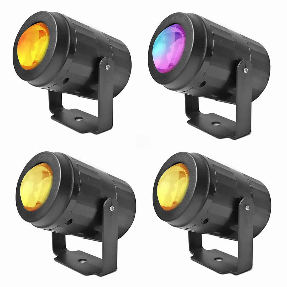 

Rainbow Sunset Projector Atmosphere Night Light Home Coffee Shop Background Wall Decoration Colorful Sunset Lamp for dropship
