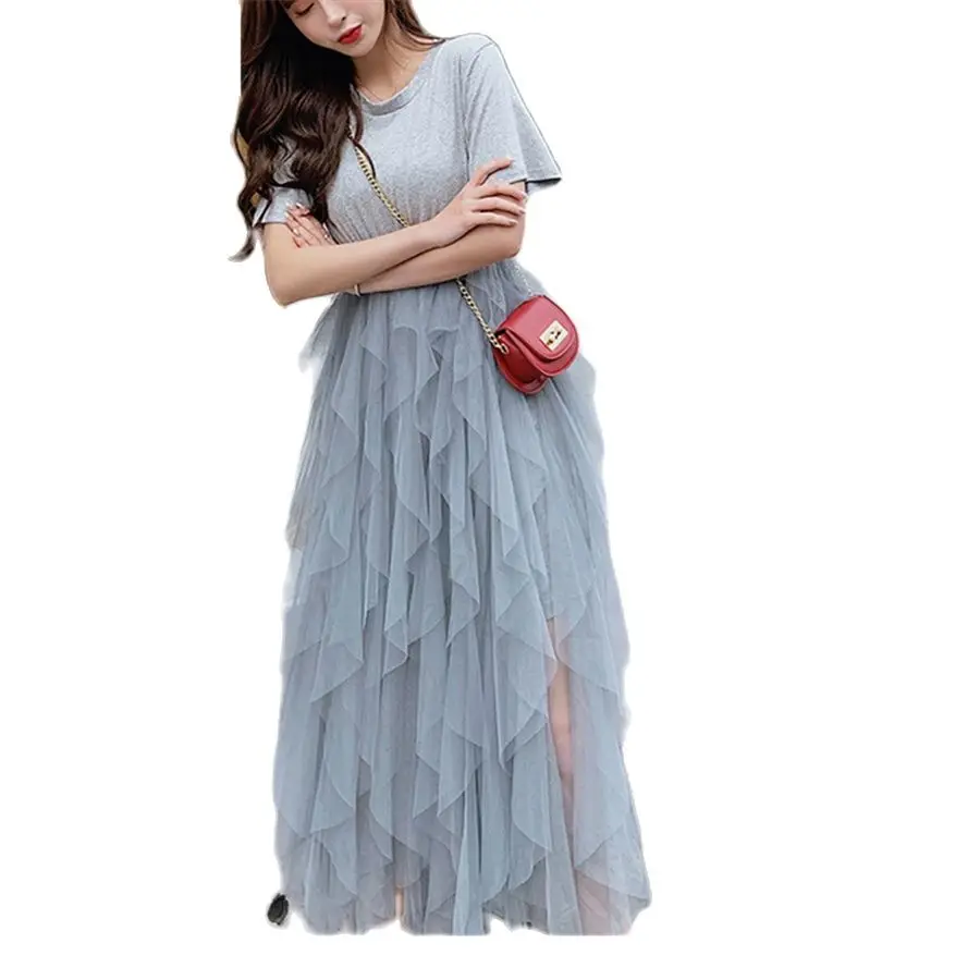 Платья летнее корейское платье OLN французское нишевое женское новое популярное