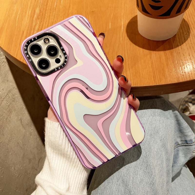 

Art Retro Graffiti Painting Clear Phone Case For iPhone 11 12 13 Pro Max X Xs Max Xr 7 8 Plus Cases Shockproof Soft TPU Cover