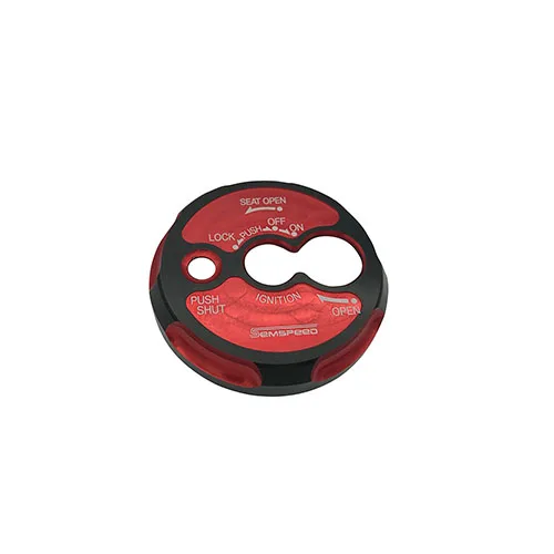 Lock Cover Red Мотоцикл с ЧПУ Защита двигателя крышка ключа крышка головы мешок крышки протектор для Yamaha NMAX 155 150 125 NMAX 155 N-MAX 155 - Цвет: Lock Cover Red