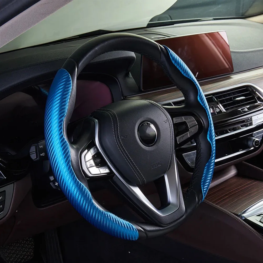 

Non-Slip Car Steering Wheel Cover Trim Car 2X Booster Cover Accessory Durable