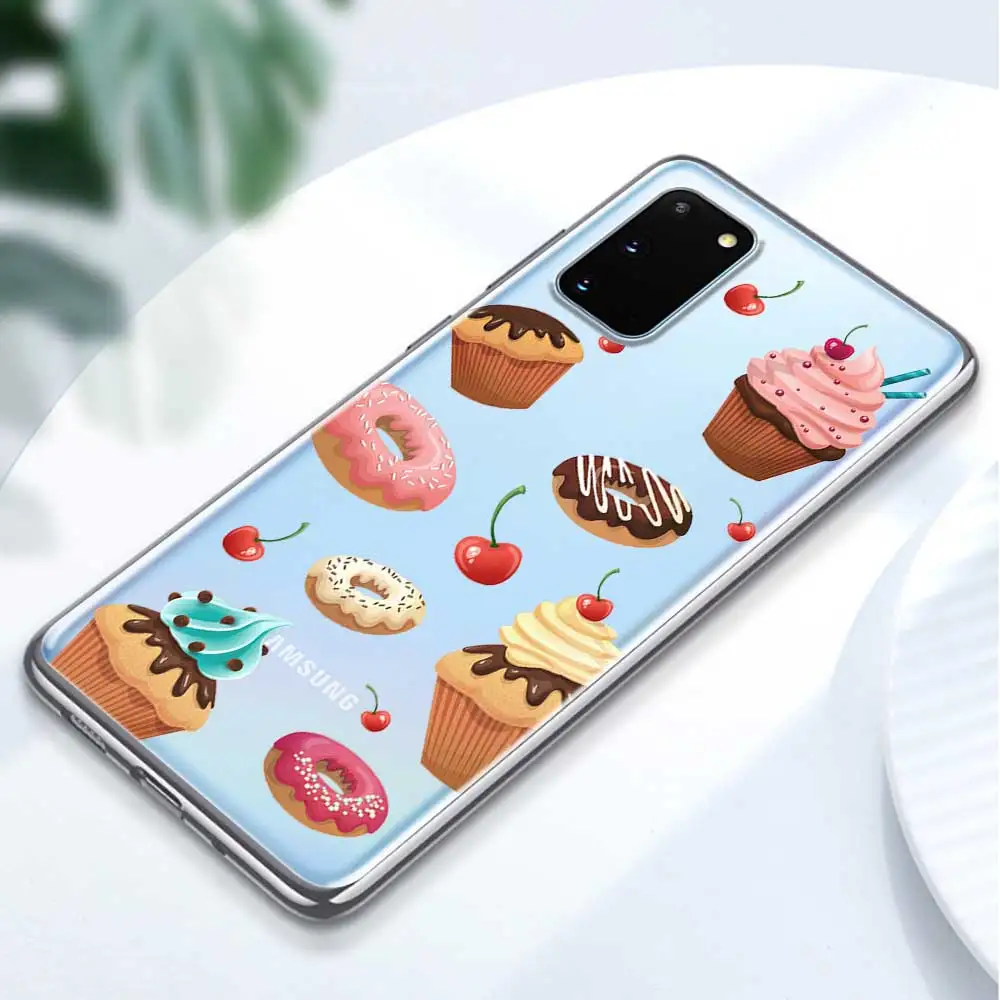 

Chocolate Pizza Nutella Case for Samsung Galaxy S21 S10 S9 8 Plus S10e S20 Plus Ultra A50 A51 A71 A70 A21S NOTE 20 10 9 Soft TPU