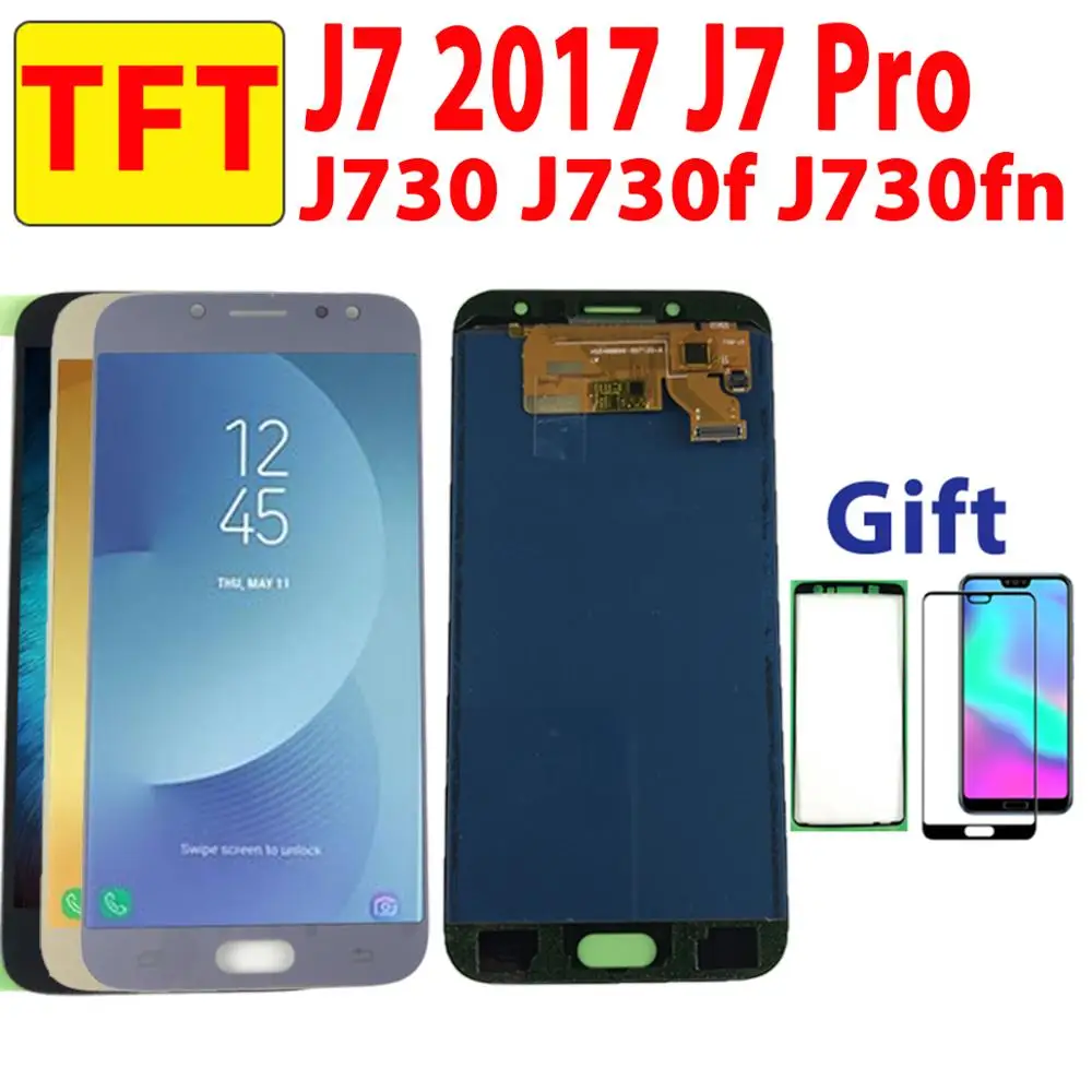 5 ''test Well TFT для samsung Galaxy J7 Pro J730F ЖК дисплей сенсорный экран дигитайзер J730 2017