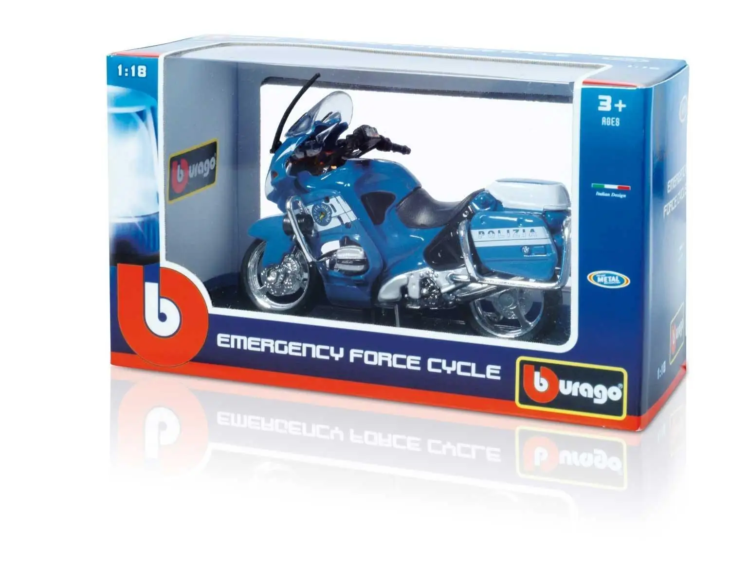 MACDUE BURAGO мотоцикл dellorder Force-масштаб 1/18 (ассорти) |