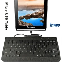 usb keyboard for lenovo miix 2phabtab 8tab e7tab e8tab a8 30 tablet high quality ultra slim usb keyboard casestand