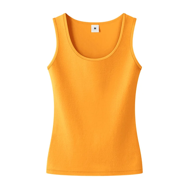 

White bottoming vest women's slim-fitting tight-fitting inner-shaped vest summer new solid color camisole LXSB7