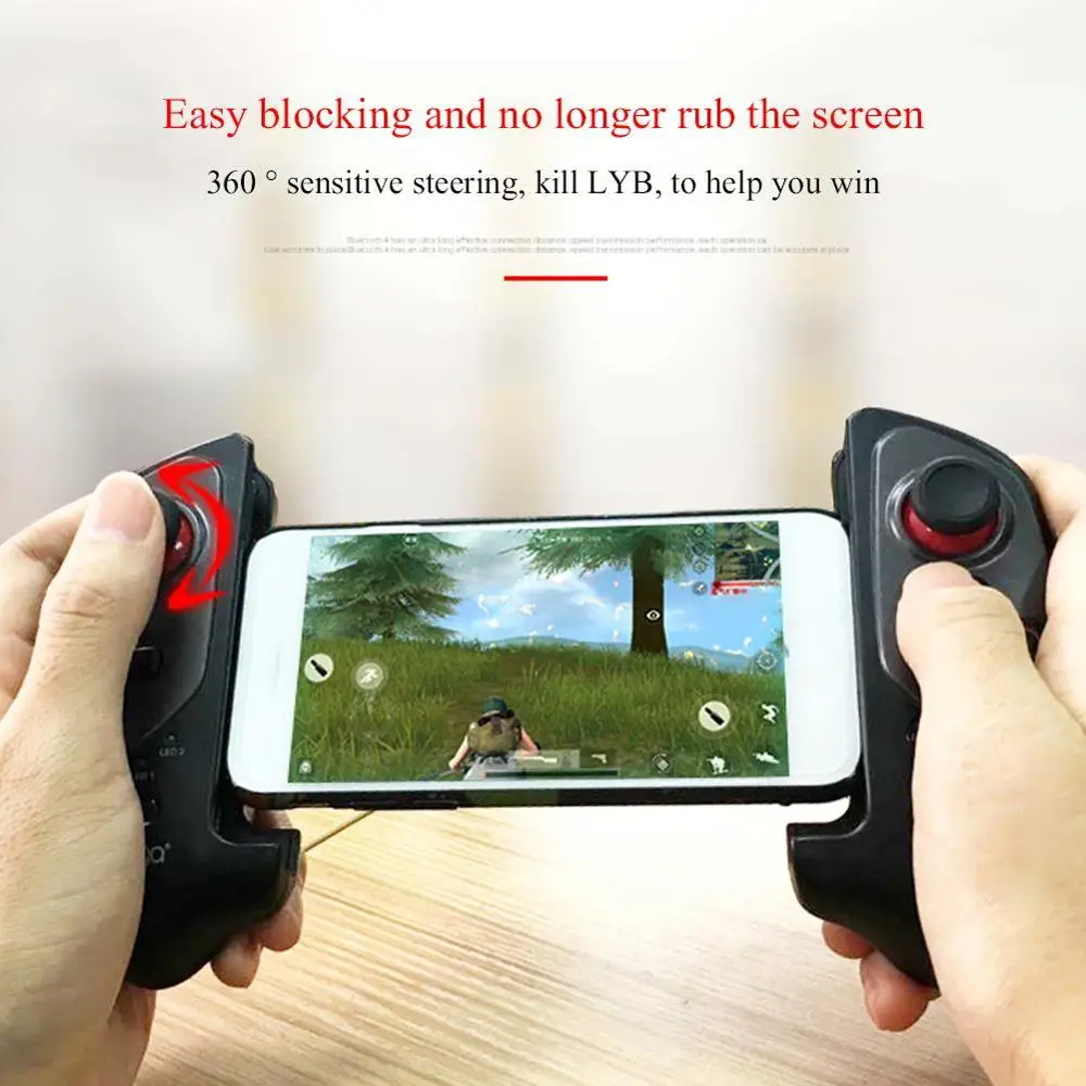 

Прямая поставка, геймпад Bluetooth 4,0, беспроводной игровой контроллер, красный джойстик летучая мышь для телефонов Huawei P30 IOS/Android