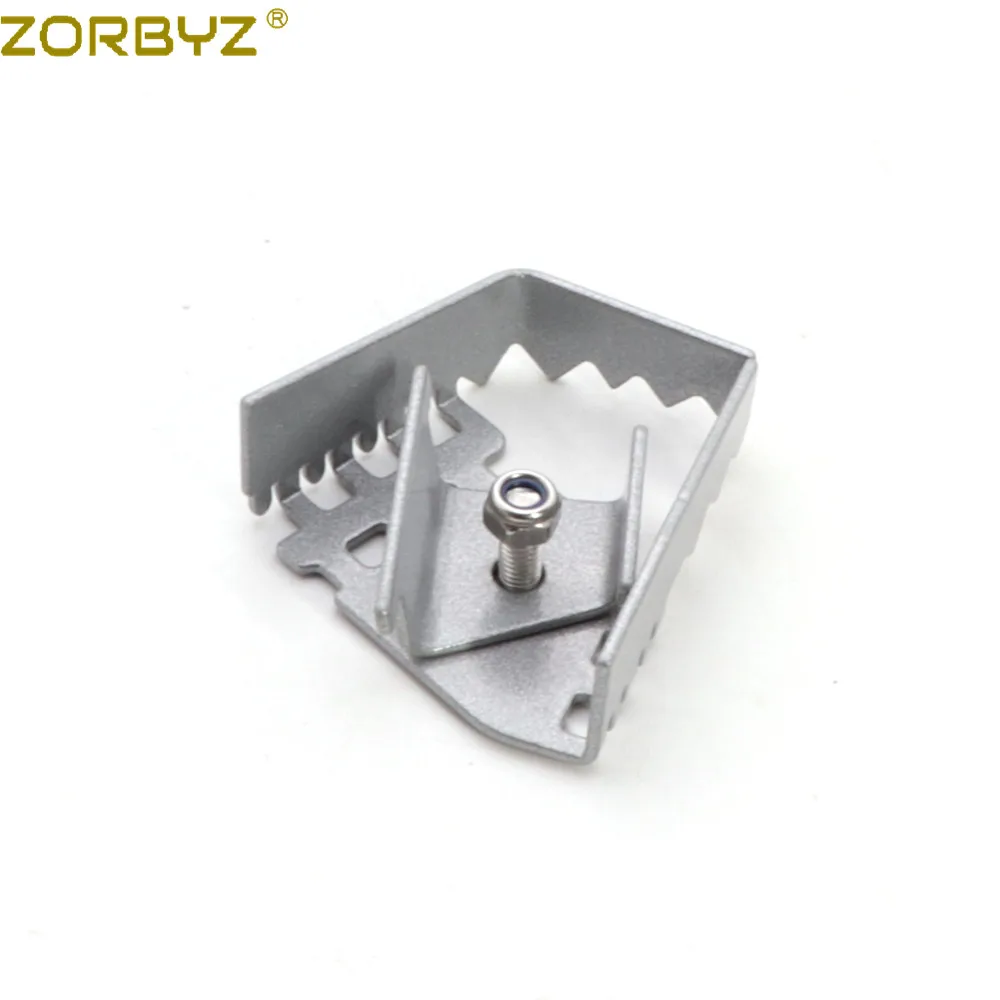 ZORBYZ Мотоцикл Серебряный ножной тормоз рычаг удлинитель педали педаль для BMW F800GS