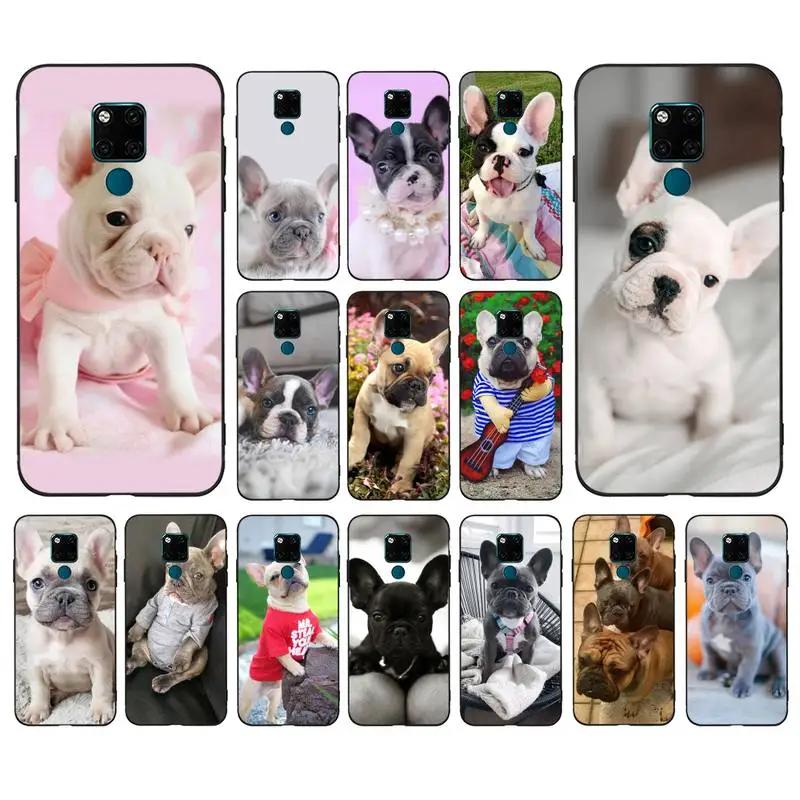 

MaiYaCa Cute French Bulldog Phone Case for Huawei Mate 20 10 9 40 30 lite pro X Nova 2 3i 7se