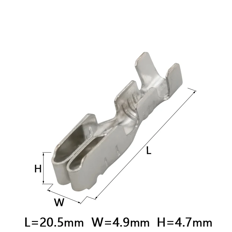 100 Pcs Car Insurance Fuse Holder Terminal Automotive Meter box Terminals for BX2091C |