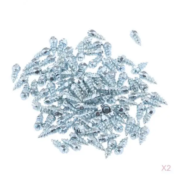 

200 Pieces Non-Slip Screw For Tire Snow Screw For Car Motorcycle Bike