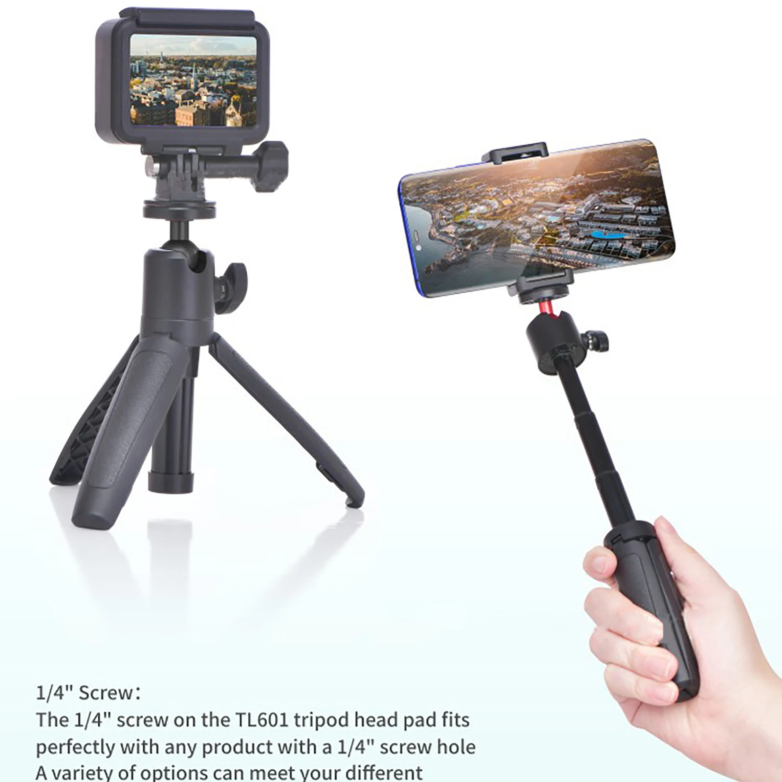 Мини Гибкий губчатый Осьминог штатив для Gopro адаптер штатива Hero 5 SJ4000 SJ5000 xiaomi yi
