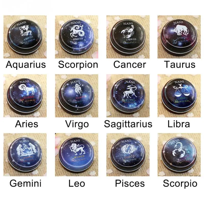 

Universal 12 Solid Perfume Portable Skin Care Balm Deodorants Antiperspirants Women Men Body Romantic Fragrance