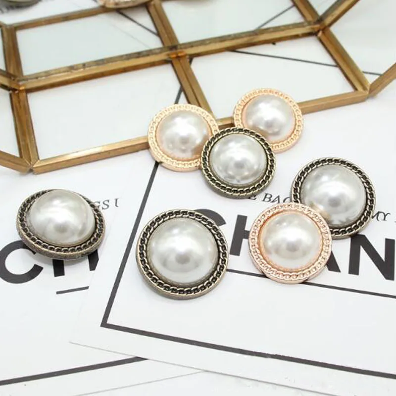 10 шт. жемчужные разноцветные пуговицы для шитья одежды | Дом и сад