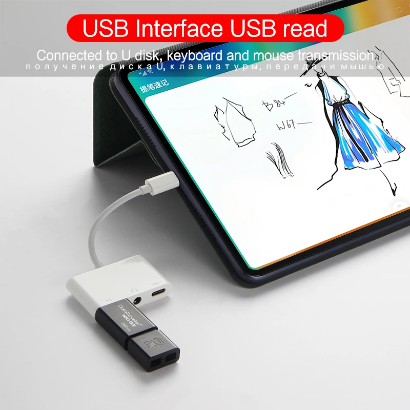 USB C к зарядке 3 5 мм AUX Наушники Адаптер для Huawei MediaPad M5 M6 8 4 10 Pro Тип разъему