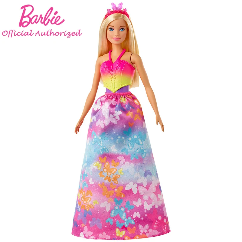 Barbie Girl Doll Toys Dreamtopia Series Dress Up Beautiful Long Hair Princess Gift GJK40 12-inch For Children Birthday | Игрушки и хобби