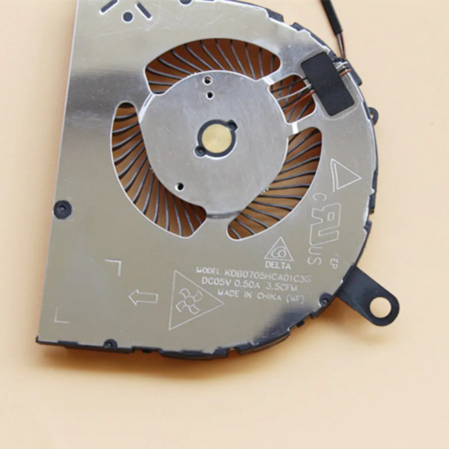 Новый оригинальный кулер для охлаждения процессора KDB0705HCA01C3S DC05V 0.50A 3.5CFM |
