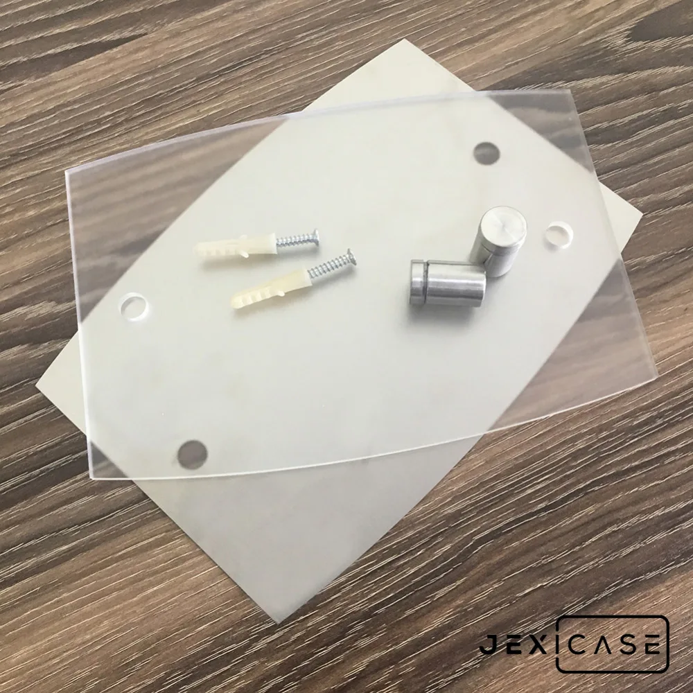 Цветы персонализированные современный дом номер двери знак акриловая матовая