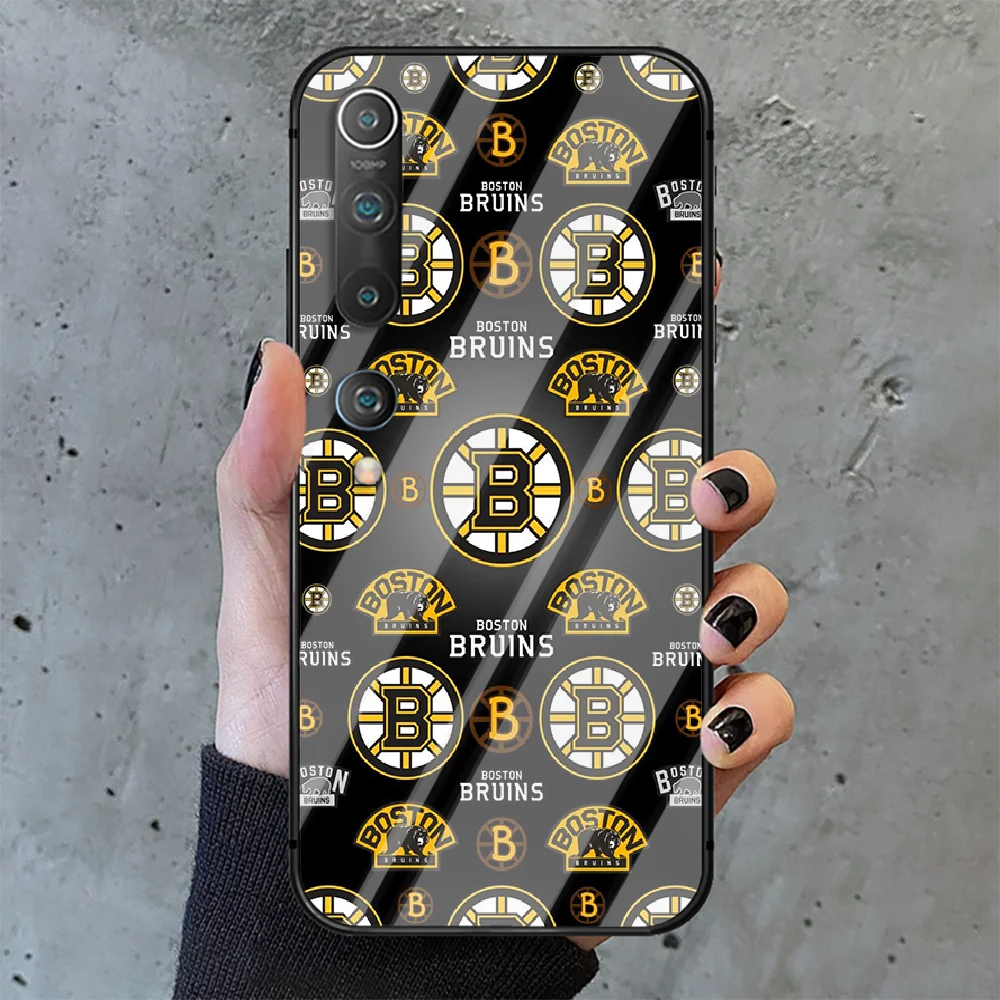

Boston Smare Luxury brand Phone Tempered Glass Case Cover Xiaomi Mi A MAX X POCO M Note 3 9 10 11 i T Pro Lite Ultra NFC Hoesjes