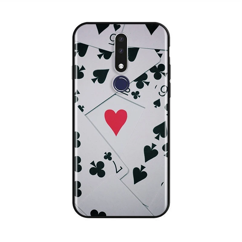

Poker Ace joker for OPPO F17 F15 F11 F9 F5 F7 K5 K3 K1 R17 RX17 R15 R15X R9S Pro Neo Black Phone Case