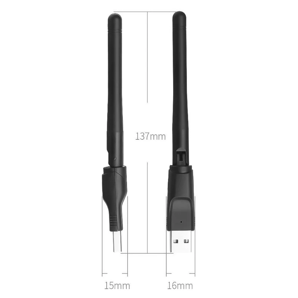 Wi-Fi беспроводная сетевая карта USB LAN адаптер интернет донгл IEEE 802 11 B/g/n со штативом