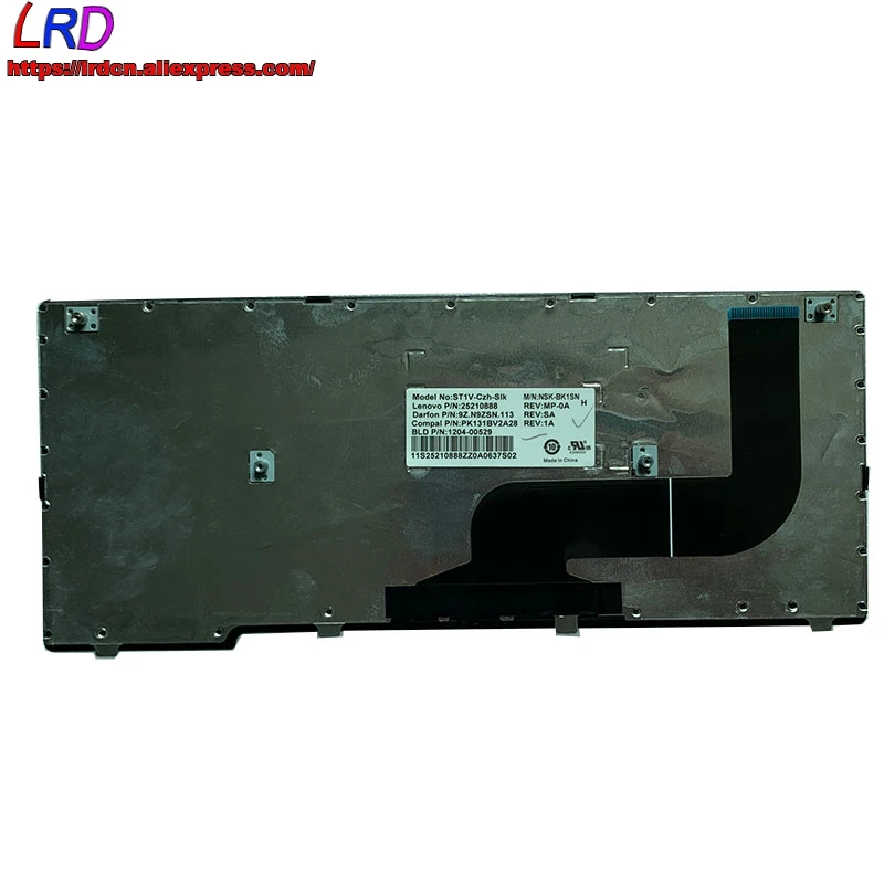 CZ Чешская клавиатура для Lenovo IdeaPad Yoga 11S S210 S215 Flex 10 S20-30 S21e-20 ноутбука 25210888 25210858 25210828 |