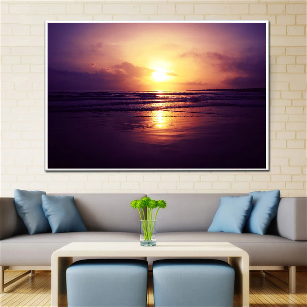 Красота плакат принты океанский пейзаж волны фотообои для гостиной домашний