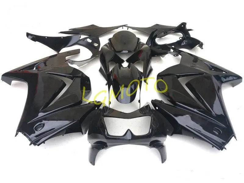 

ABS настроить KAWASAKI ZX250R EX250 2008 2009 2010 2011 2012 кузов EX 250 ZX 250R Комплект кузова EX250R 08-12 Обтекатели Черный #7A5T2