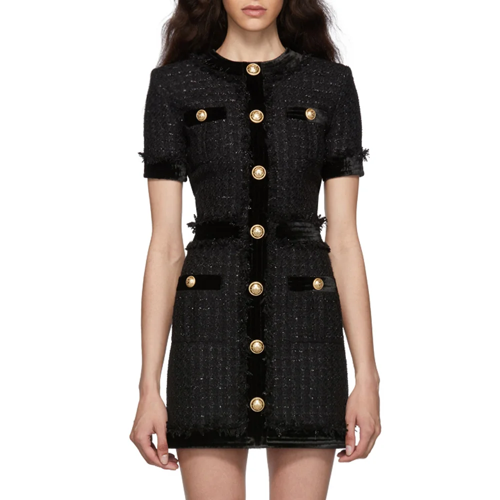 Новинка весны 2020 Элегантные Дизайнерские бархатные Лоскутные обтягивающие