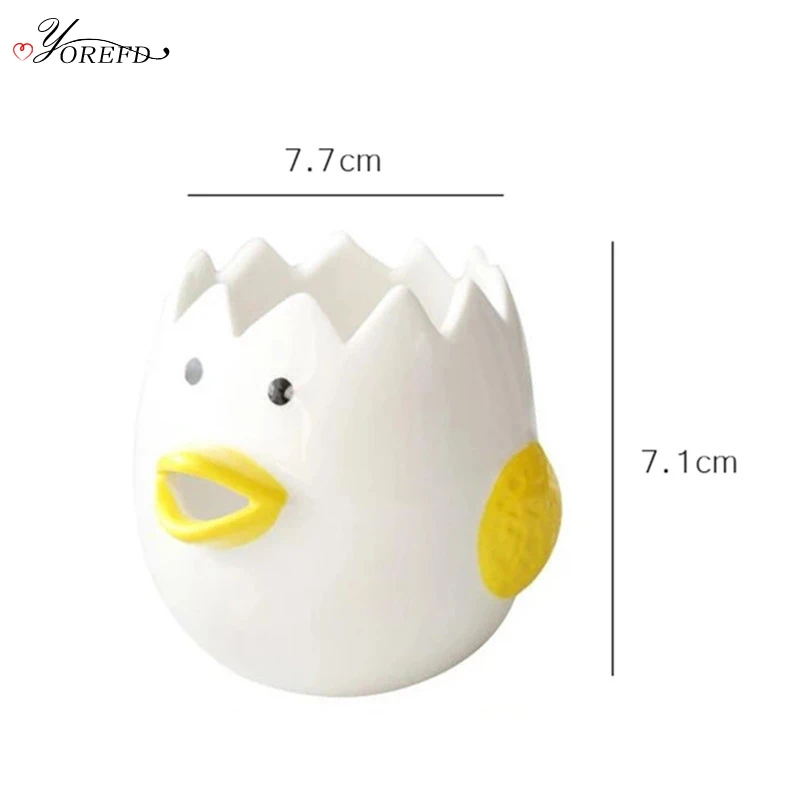 Милый кухонный керамический яичный сепаратор OYOREFD креативный экологически