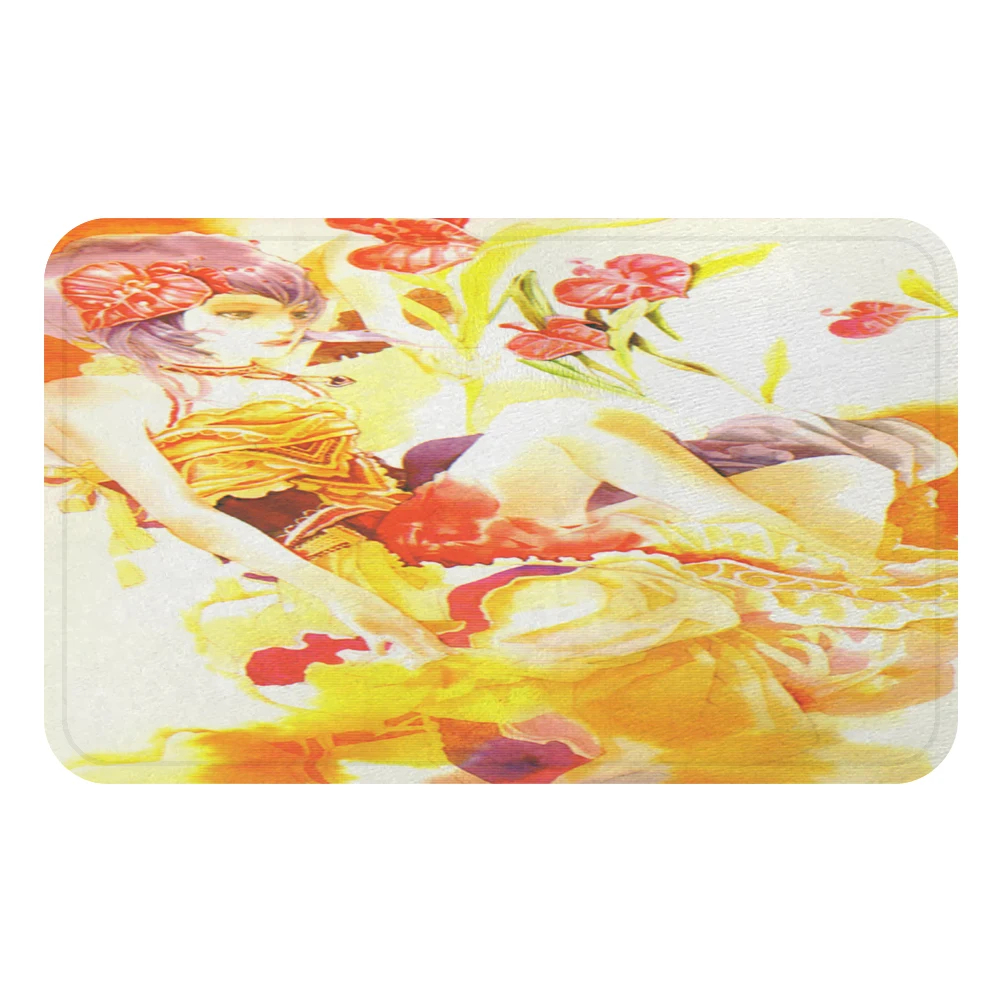 Маленький принц японская девушка аниме крутой коврик для ванной декоративные