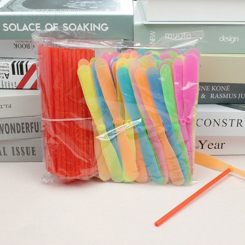 10 шт. ассортимент пластиковых стрекоз Мини вертолет Подарочные игрушки