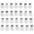 Большие насадки для выпечки, русские насадки, инструменты для выпечки печенья, Кондитерские инструменты с розовой головкой и Ротом, инструменты для украшения тортов, разнообразные Кондитерские насадки