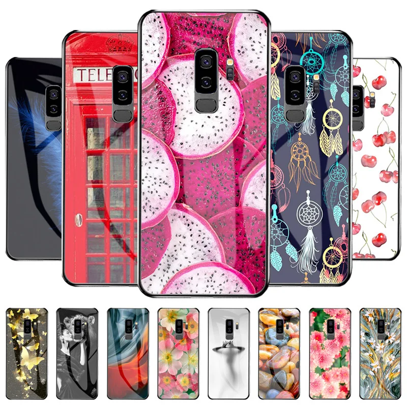 S20 FE Case For Samsung S22 Ultra Case Tempered Glass Cover Galaxy S21 FE S20 Ultra S22 S10 S9 Plus Shockproof Fundas Carcase