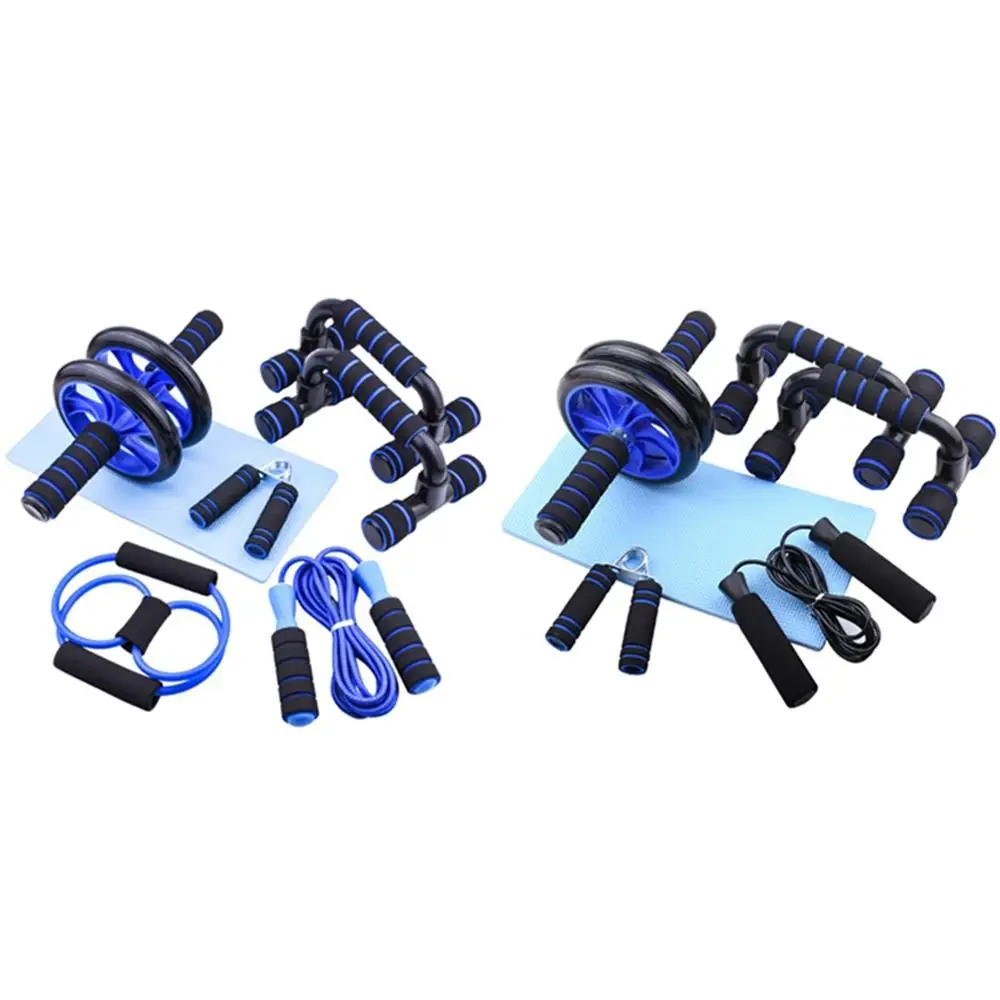 

Fitness Exercise Set Multi-Functional Muscle Yoga Training Rope Jump Strength Weights Abdominal Wheel Hand Grip
