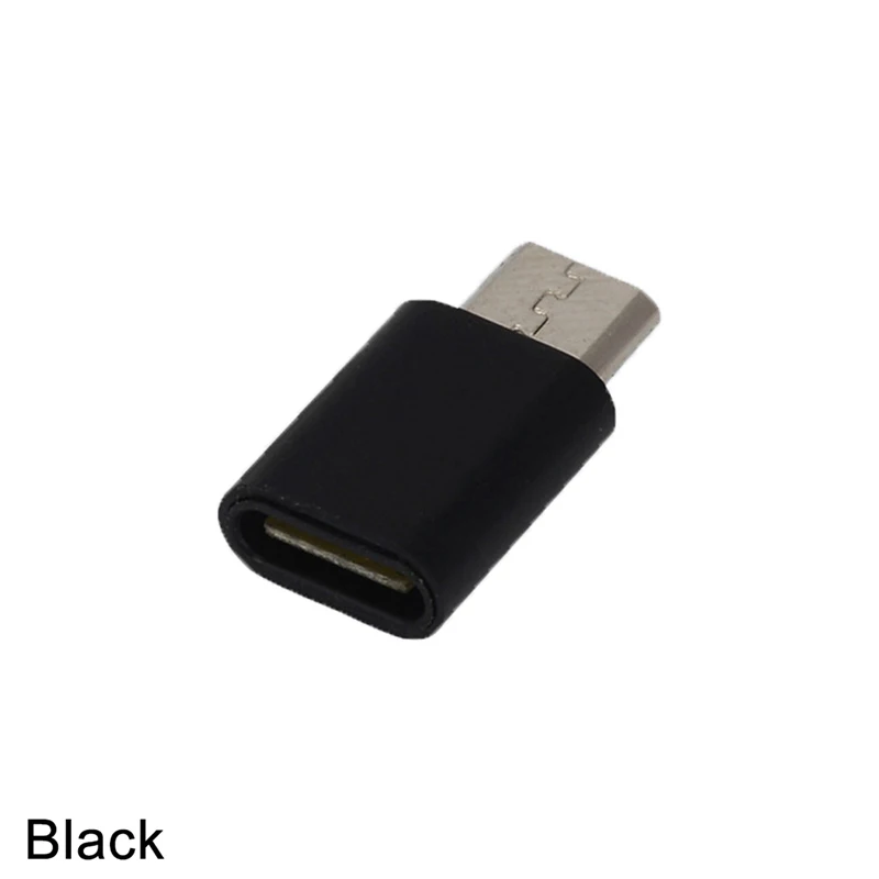 1/2 шт. переходник типа C Мама на Micro USB папа адаптер для зарядки и передачи данных