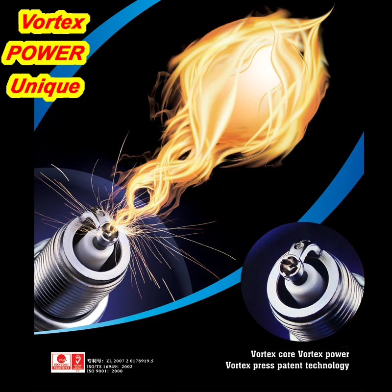 

4PCS INT VORTEX IRIDIUM patent motorcycle spark plug EIX-D8 FOR D8EA DR8EIX DR8EGP DPR8EIX-9 IX24B X24ESU D8TC D8RIU BUJIA 125CC
