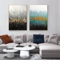 abstract art 100 hand painted gold abstract oil painting art foil paintings wall art decoration unframed living room home decor