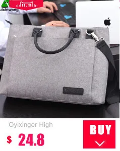 Oyixinger модный портфель женские сумки Офисные сумки для ноутбука для мужчин компьютер Бизнес Сумка через плечо дорожные сумки