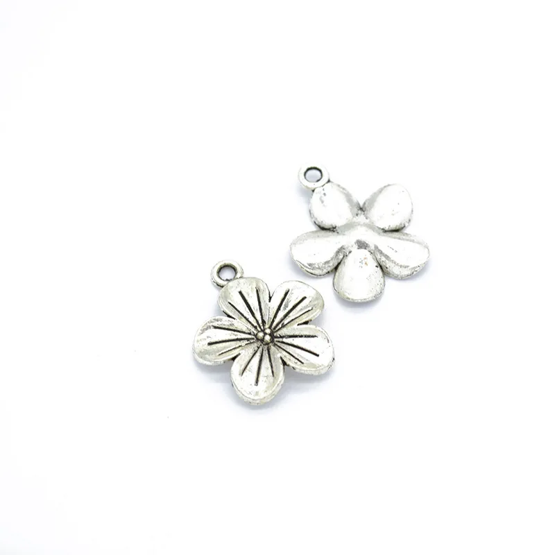 

45pcs Flower Charms DIY Jewelry Making Pendant Fit Bracelets Necklaces Earrings Handmade Crafts