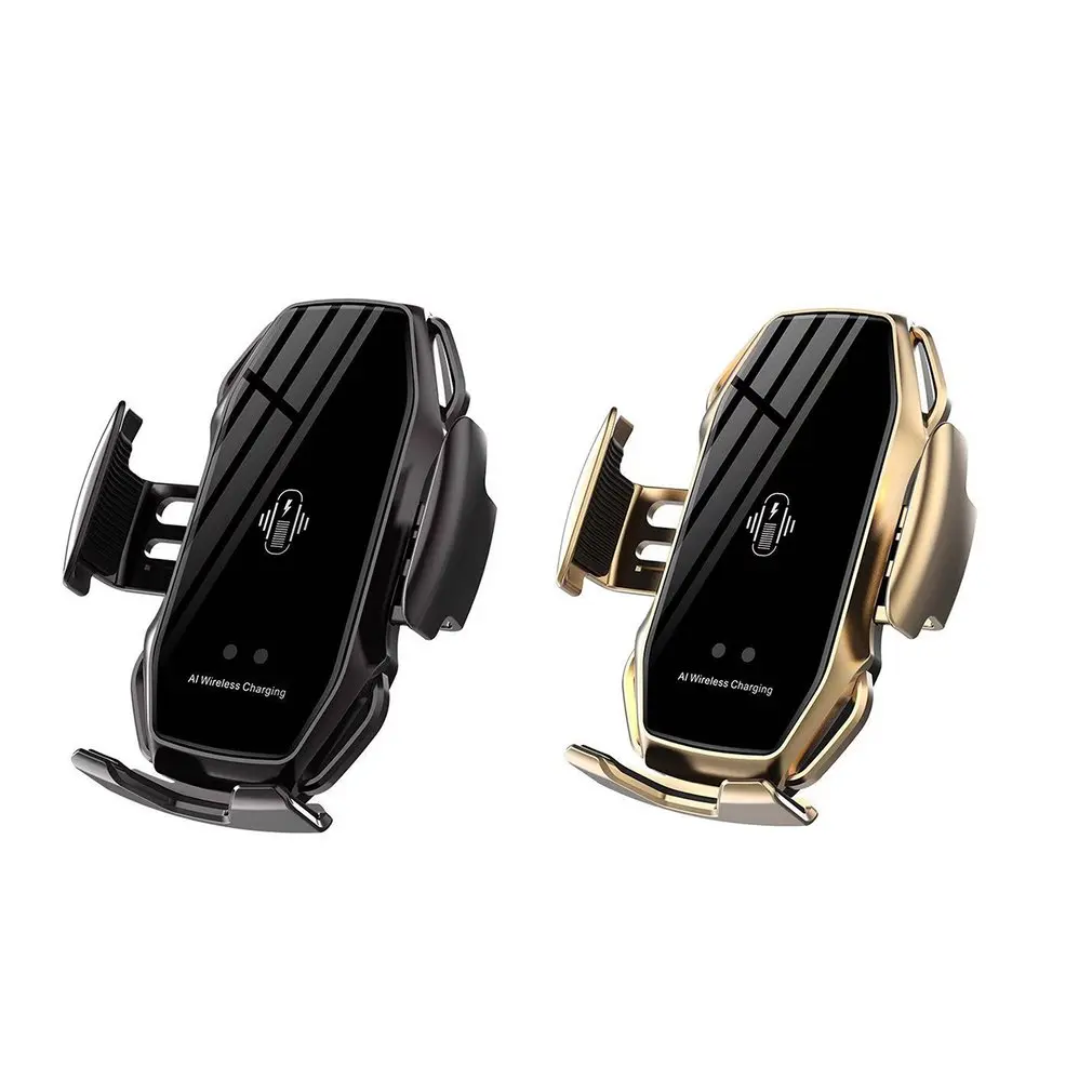 

Universal Car Wireless Automatic Clamping Fast Charging Mobile Phone Holder Mount Fixed Durable Bracket for Smart Phones