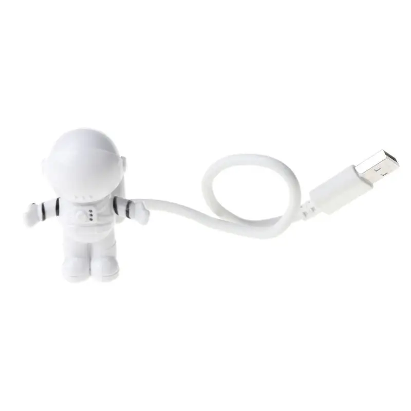 

Creative Spaceman Astronaut LED Flexible USB Light Night Light for Kids Toy Laptop PC Notebook