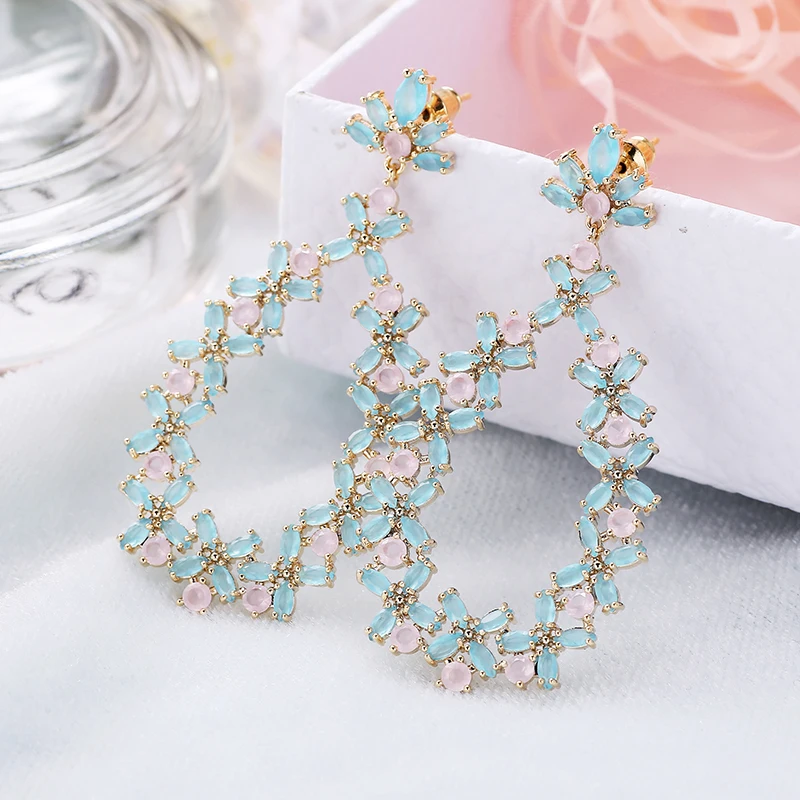 Очень женские серьги капельки 57 мм с пресной водой свадебные украшения для